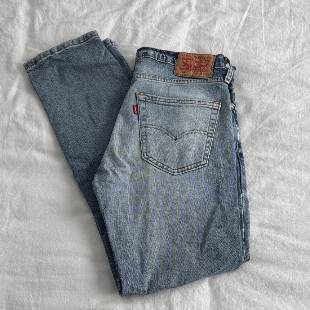 Levi's Men's Light Blue 511 Slim Jeans 32x32